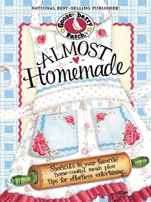 cover image of Almost Homemade Cookbook